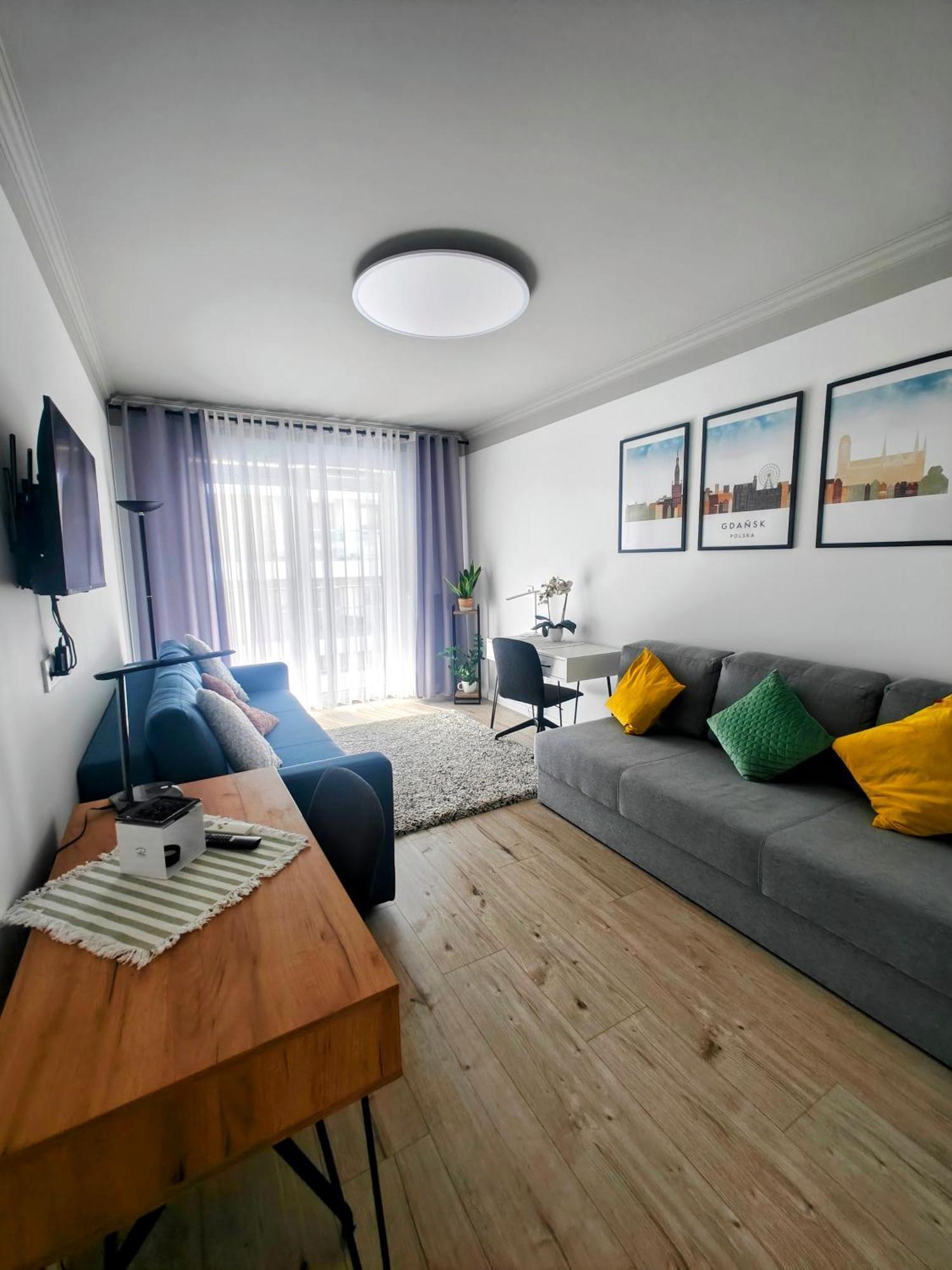 Kolorowa Perspektywa Apartment Gdansk Ngoại thất bức ảnh